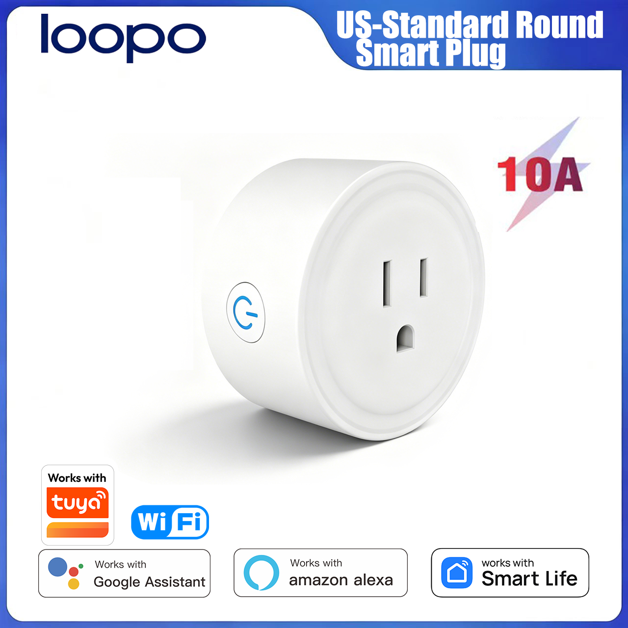 Smart Home Integration - Tuya WiFi US Round 10A Smart