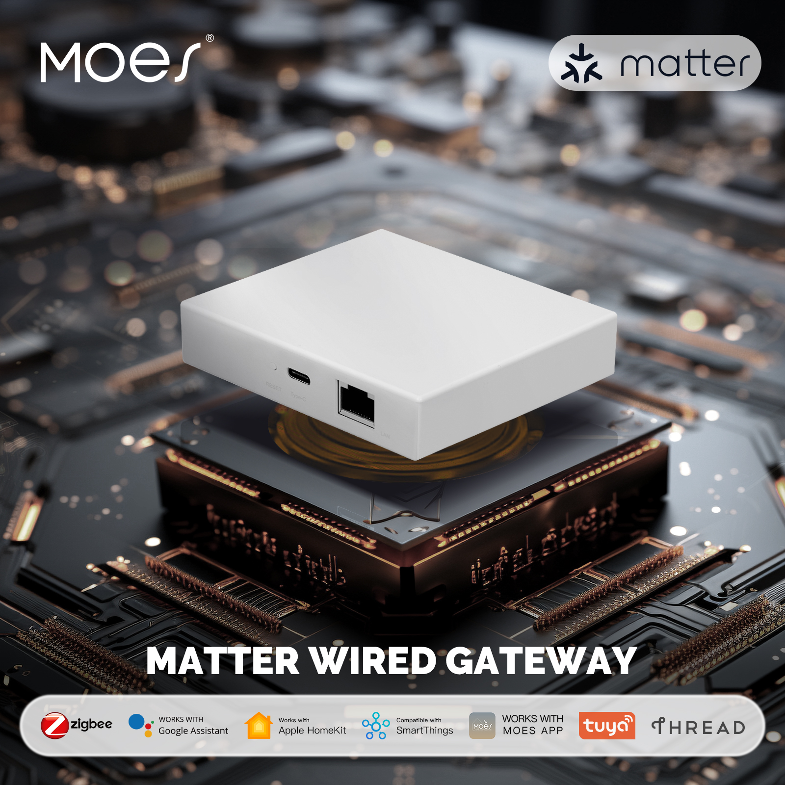 Smart Home Group - MOES Tuya Zigbee Matter Thread Gateway