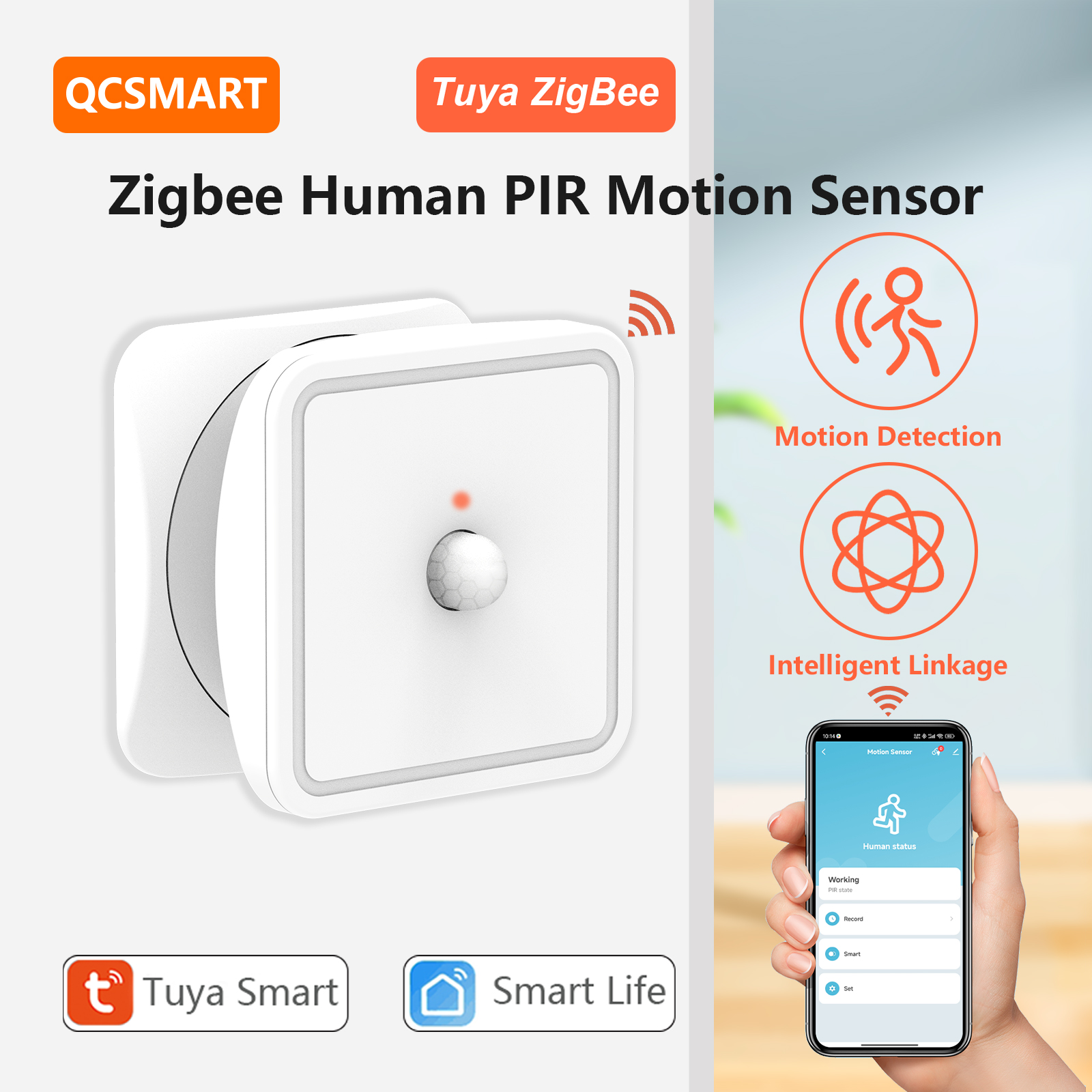 Pir Motion Sensor - Tuya ZigBee Human Motion Sensors PIR