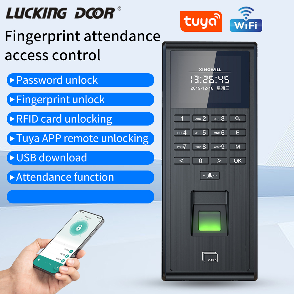 Smart Home Key - Tuya Smart Biometric Fingerprint Recognition Time
