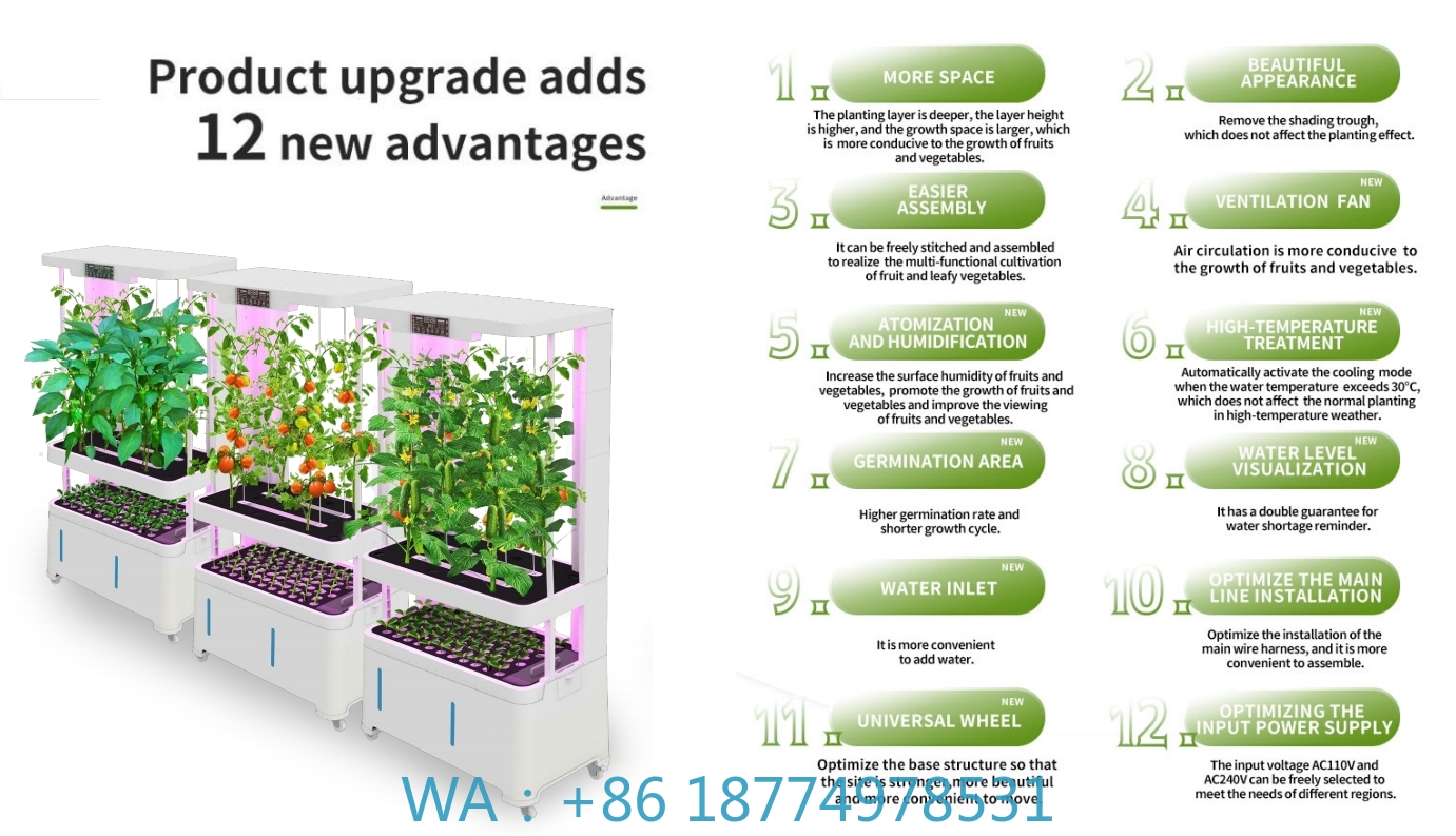 Smart Home Uses - Machine Indoor Smart Hydroponic Growing SystemFactory