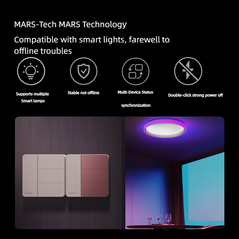 Aqara Smart Wall Switch Z1 Mor - Smart Home Group review and price
