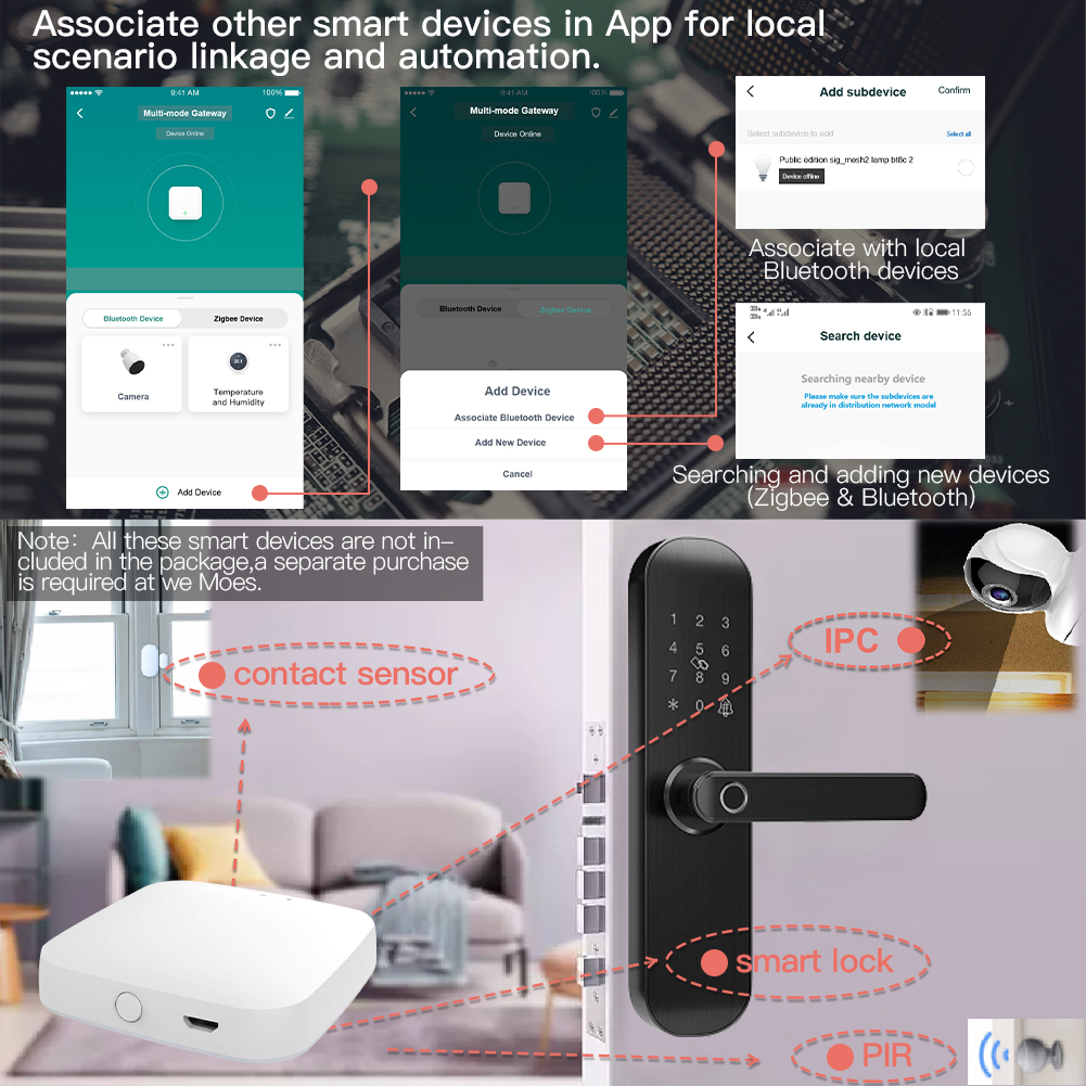 MOES Multi-mode Smart Gateway  - Smart Home Wifi Hub review and price