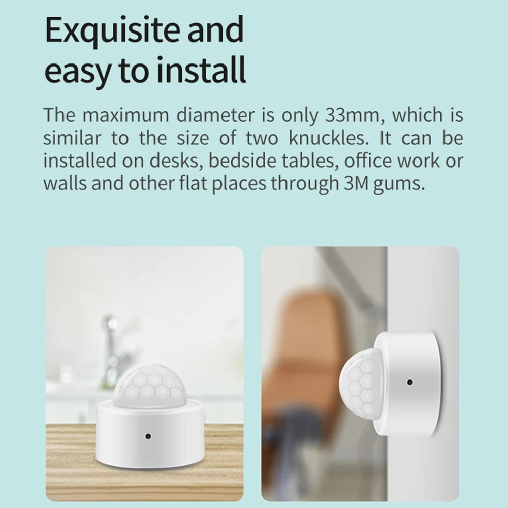Haozee 2 in 1 Zigbee Mini PIR  - Pir Motion Sensor review and price