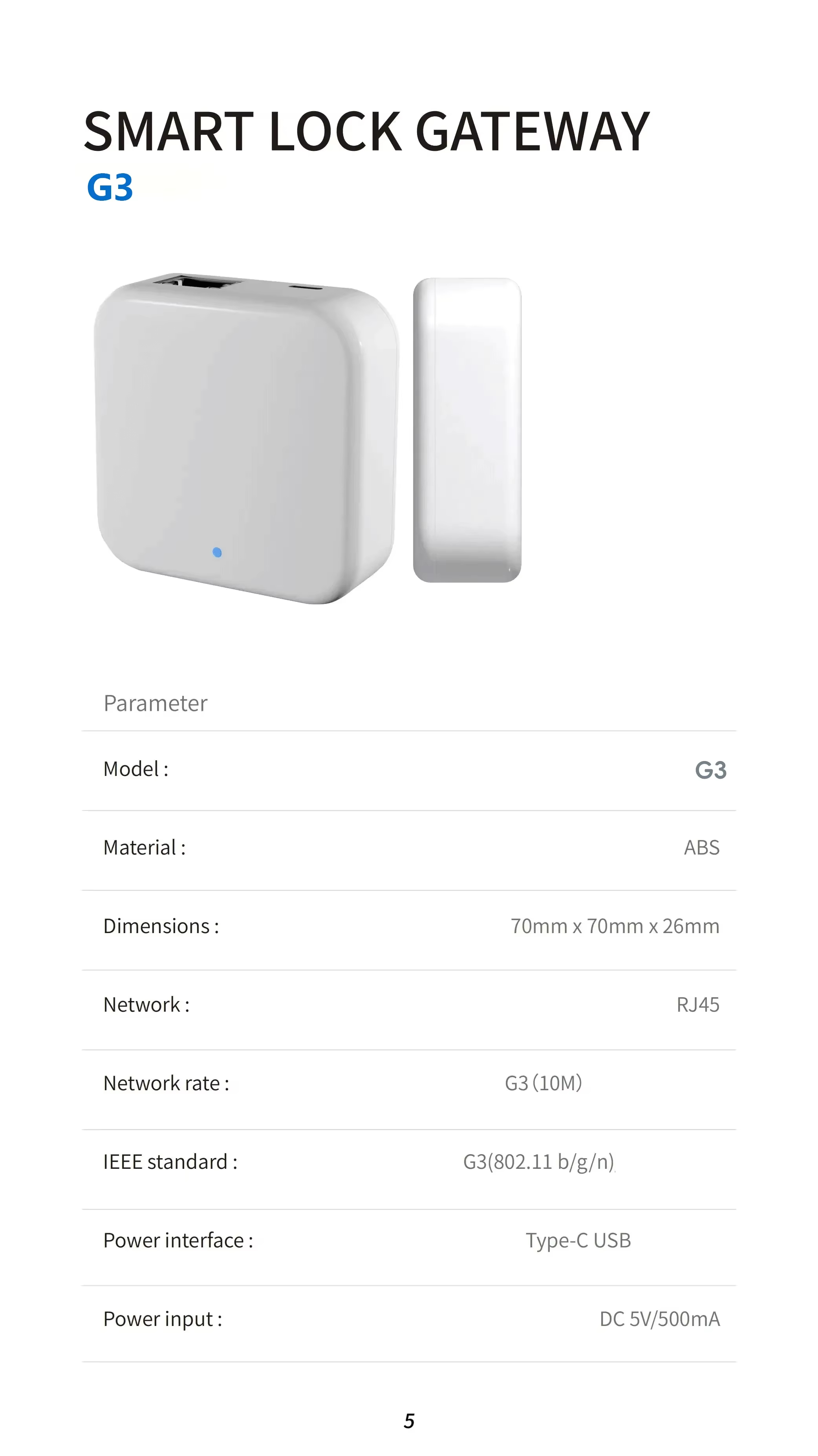 For TTLOCK Gateway G2 G3 Bluet - Smart Home Wifi Hub review and price