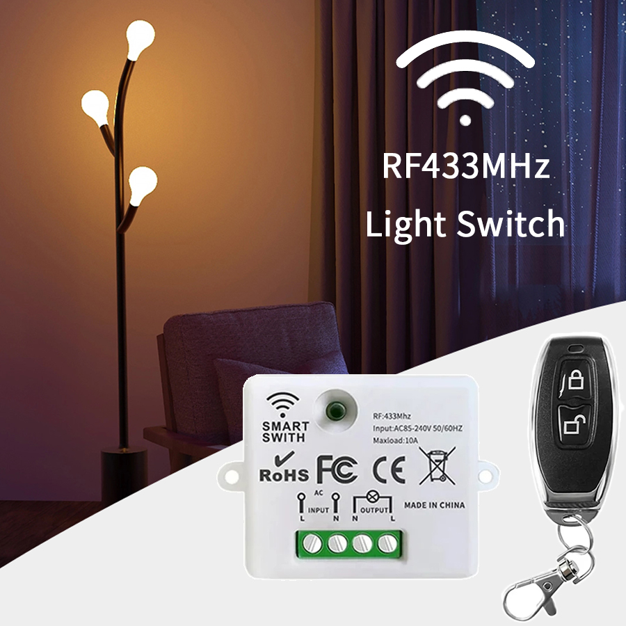 RF 433MHz Wireless Remote Cont - Smart Home Integration review and price
