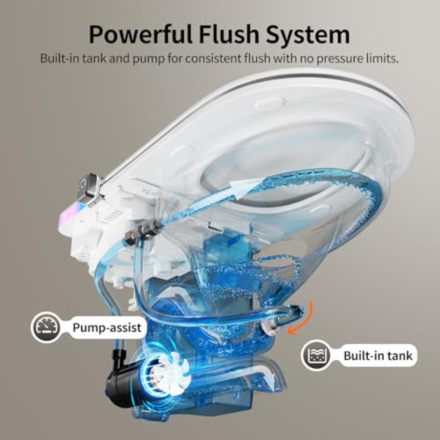 Smart toilet for home use, cer - Smart Home Assistant review and price