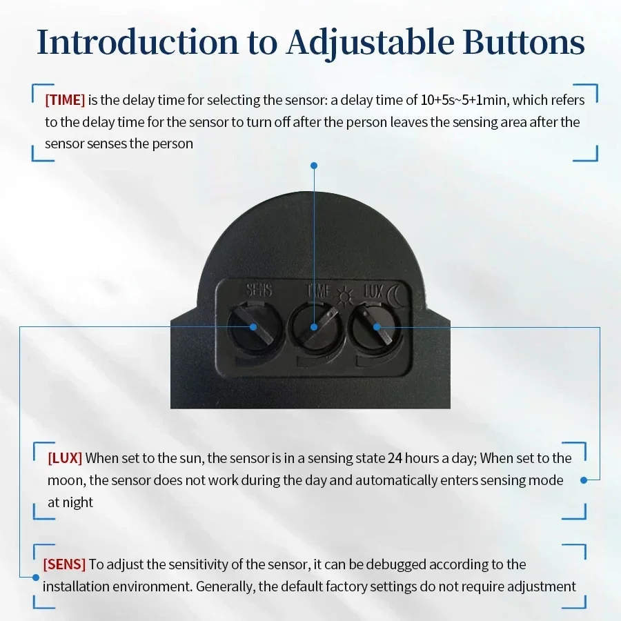 110-240V PIR Motion Sensor 12V - Pir Motion Sensor review and price