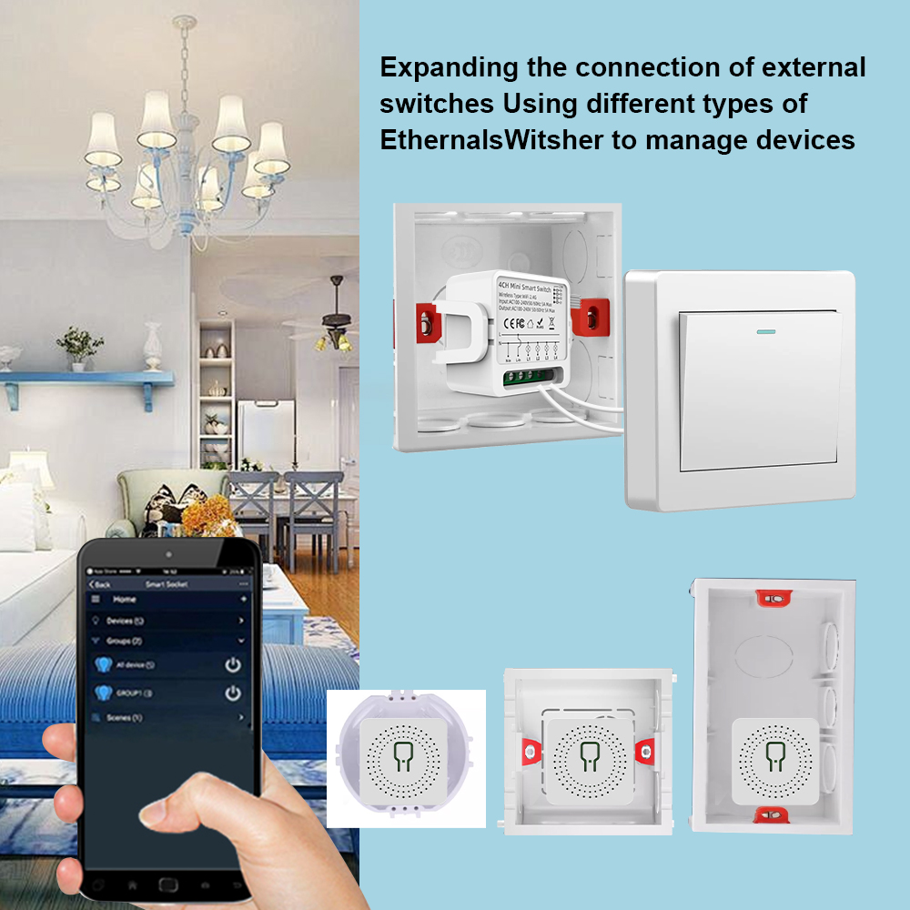 Tuya WiFi Smart Switch 1/2/3/4 - Smart Home Integration review and price
