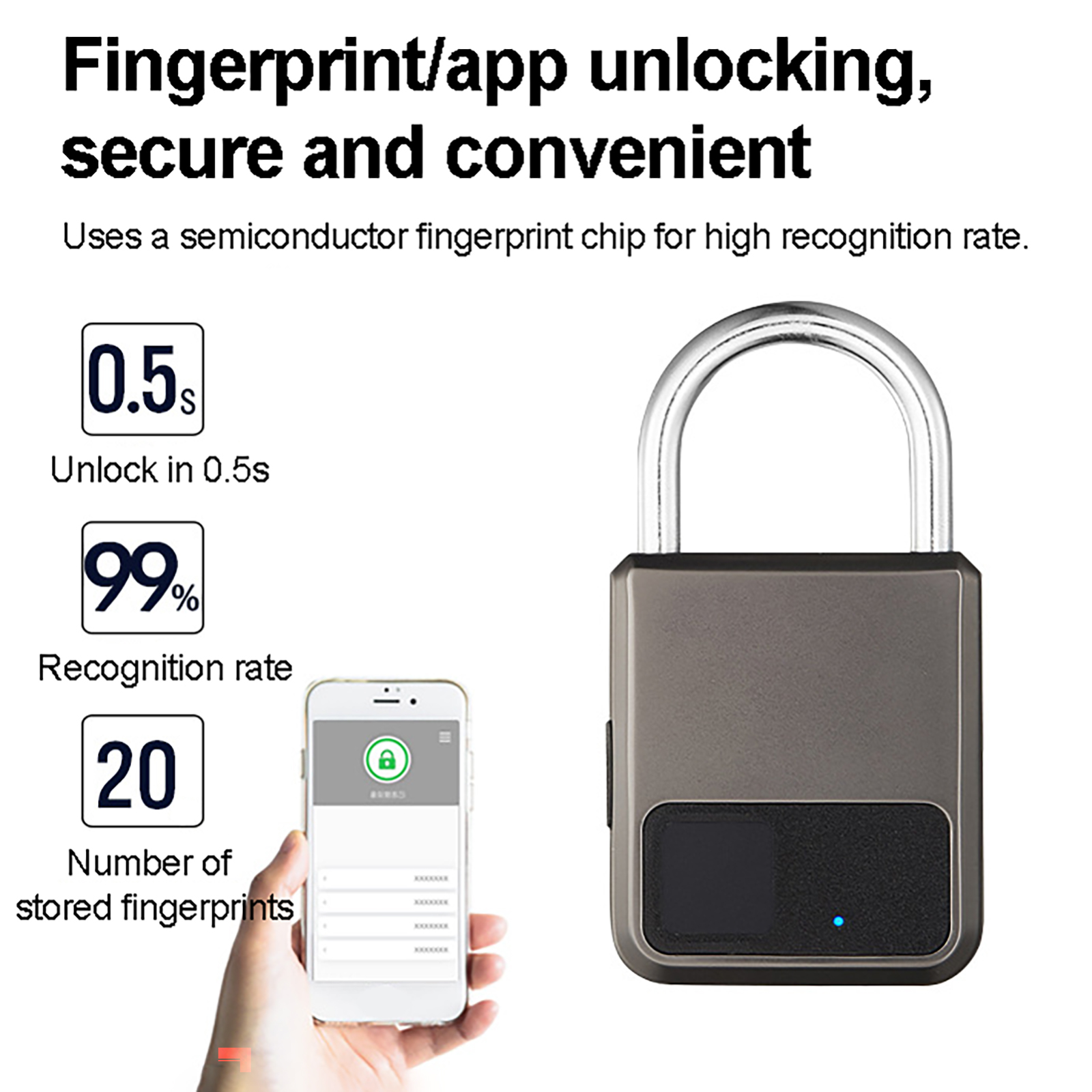 Tuya Smart Padlock 20 Number F - Smart Home Key review and price