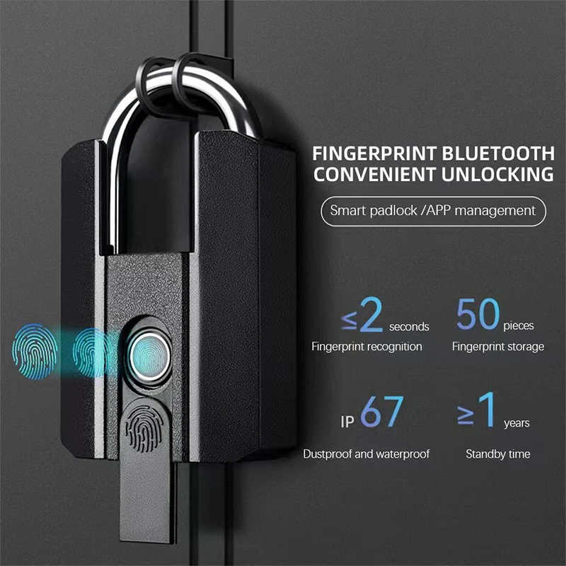 Smart Fingerprint Padlock TTLo - Smart Home Key review and price
