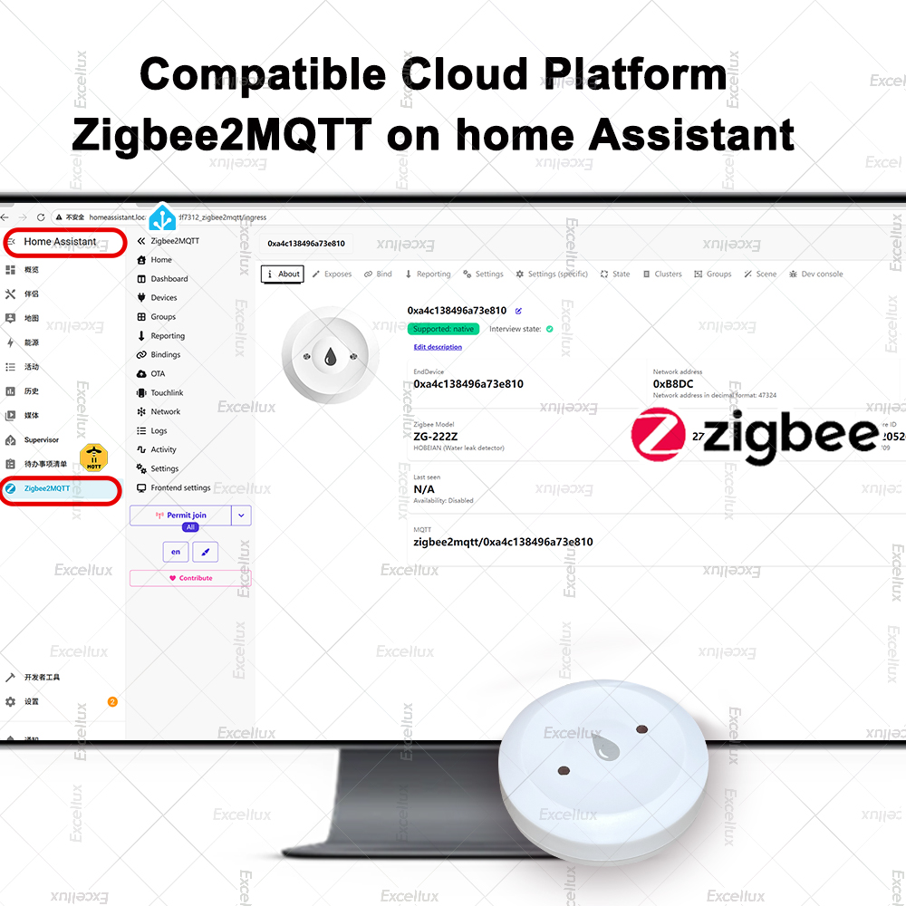 Zigbee Water Detector Leakage  - Smart Home Assistant review and price