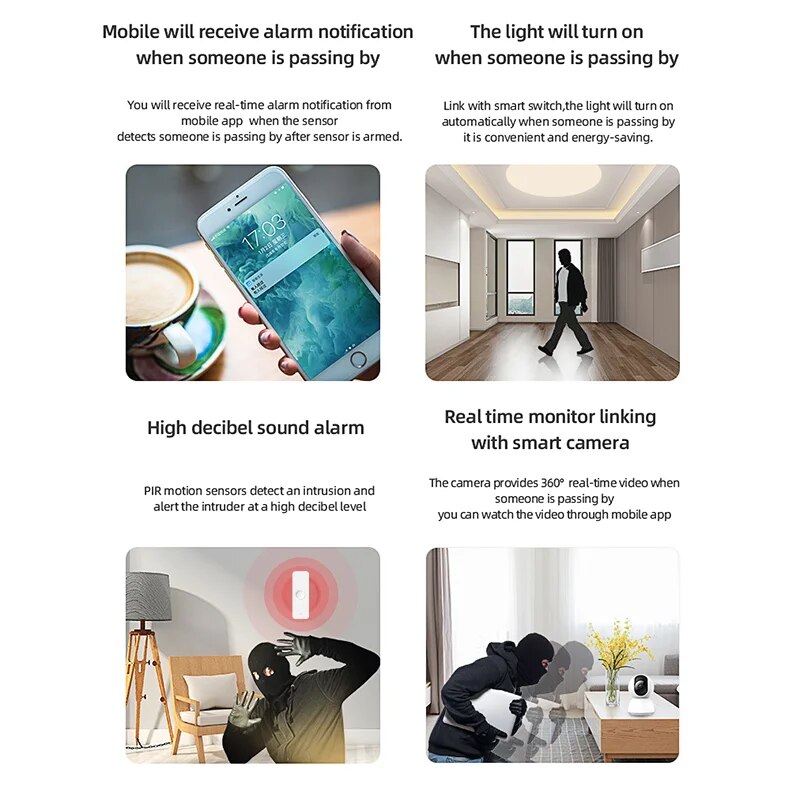 Tuya WiFi Zigbee PIR Motion Se - Pir Motion Sensor review and price