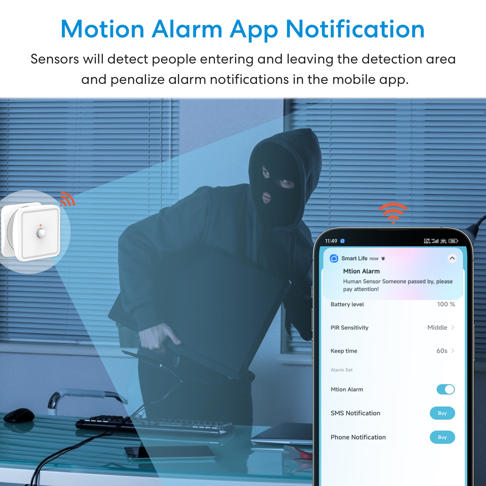 Tuya ZigBee Human Motion Senso - Pir Motion Sensor review and price