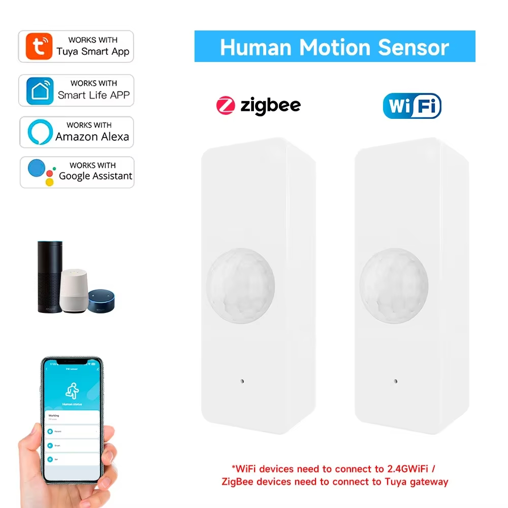 Tuya WiFi Zigbee PIR Motion Se - Smart Home Assistant review and price