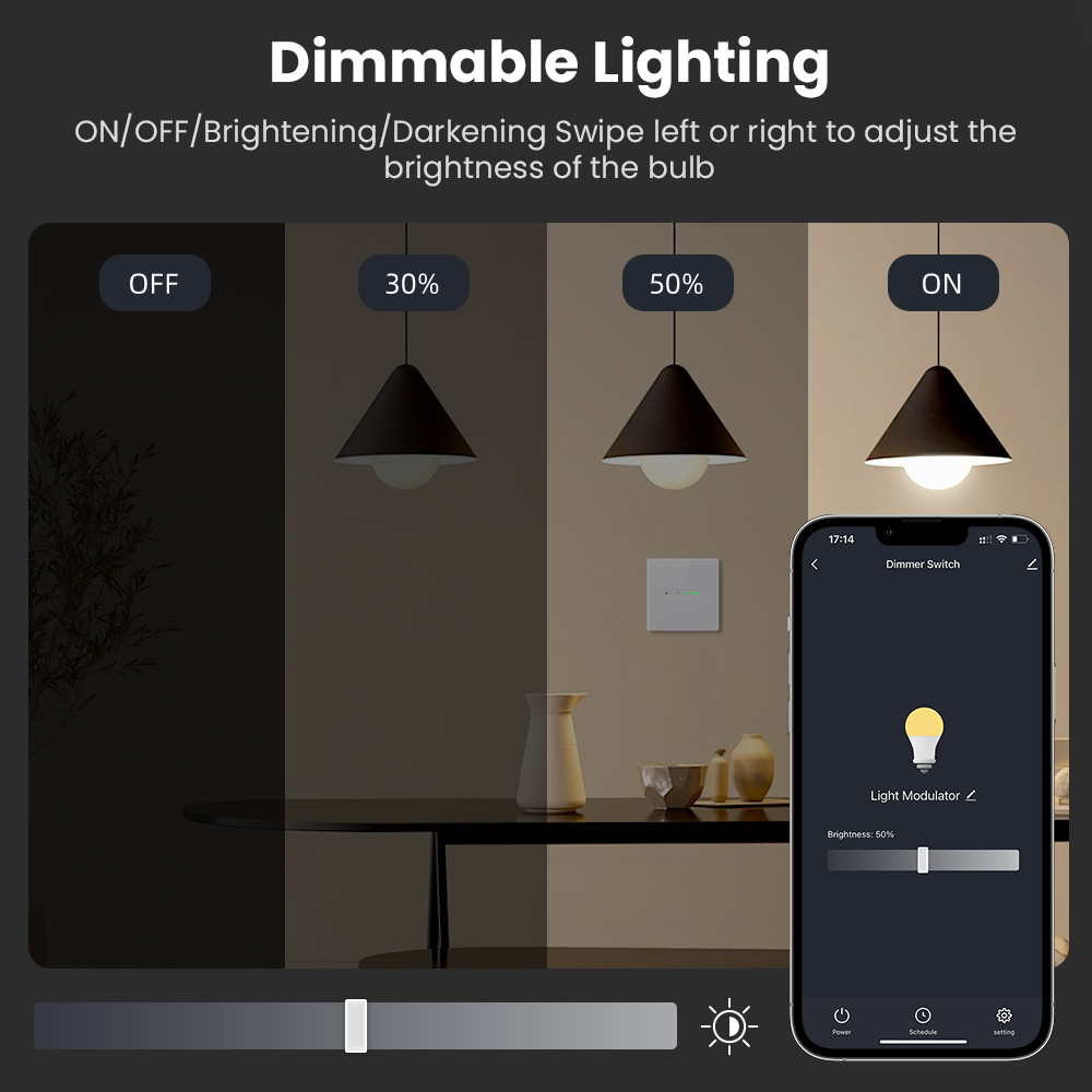AVATTO WiFi 1/2 Gang Smart Dim - Smart Home Integration review and price