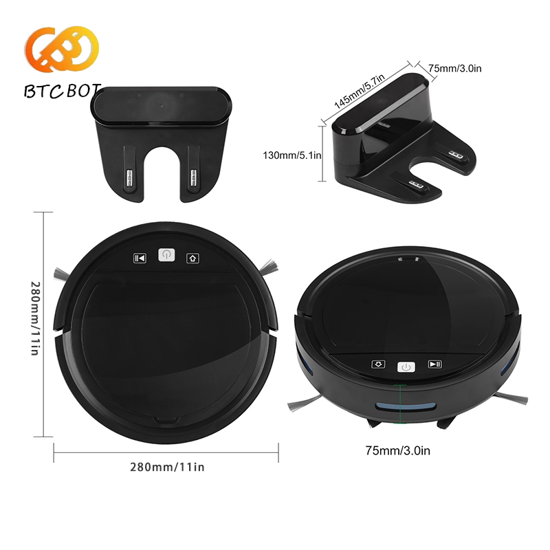 Robot Vacuum Cleaner 2500PA Sm - Smart Home Floor Plan review and price