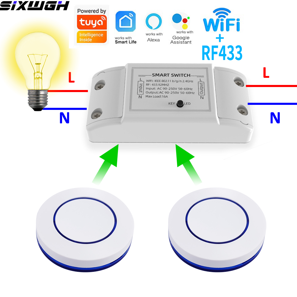 16A WiFi Tuya Smart Switch Wir - Smart Home Integration review and price