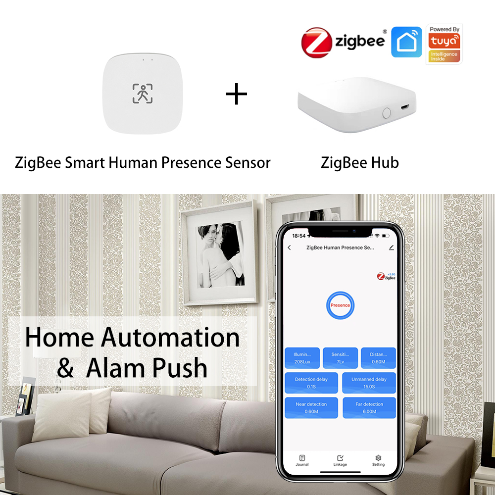 ZigBee Wifi MmWave Human Prese - Pir Motion Sensor review and price