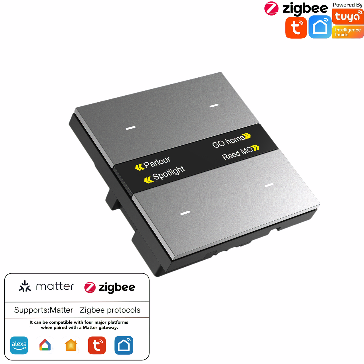 M8Pro Tuya Smart Switch & Zigb - Smart Home Key review and price