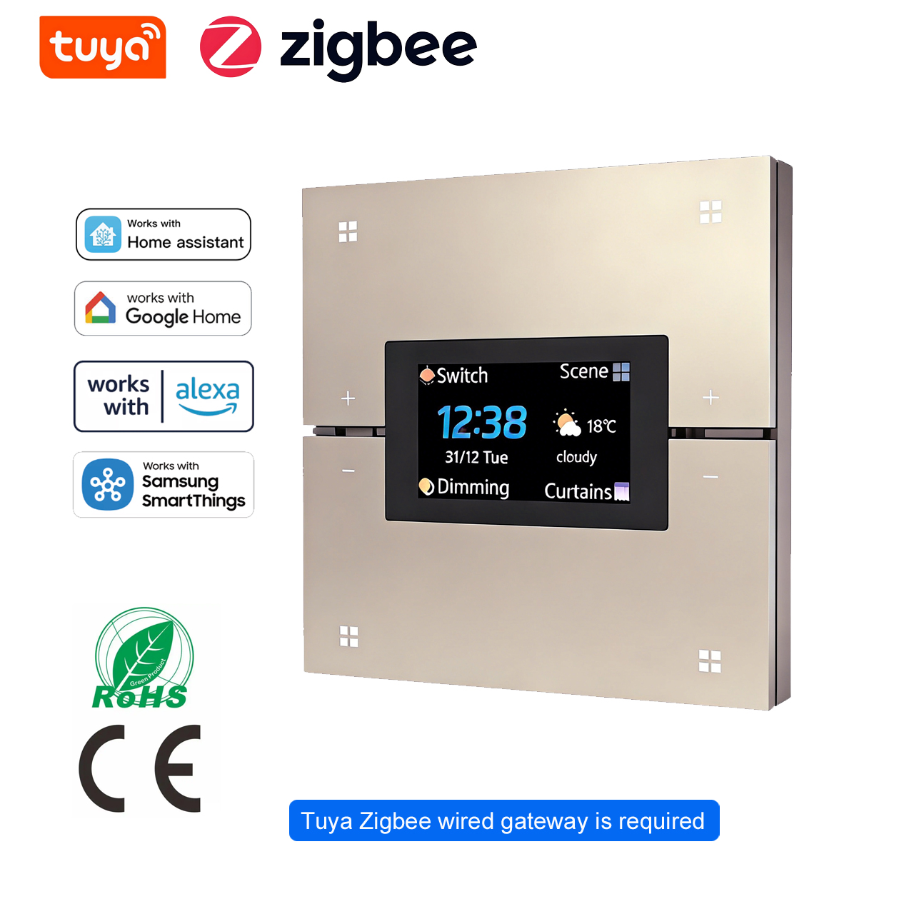 Tuya Smart Wall Switch work Zi - Smart Home Assistant review and price