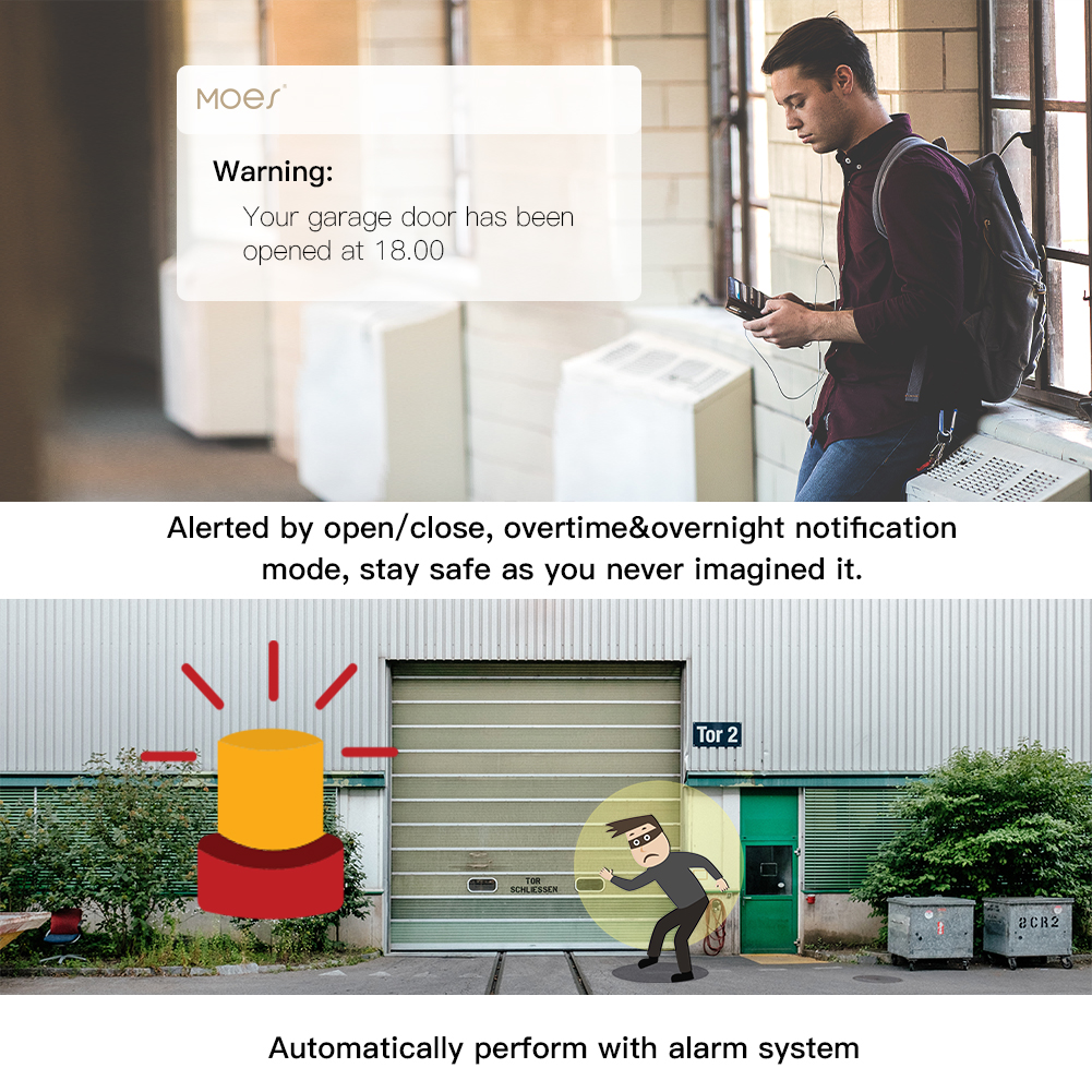 MOES Tuya WiFi Smart Garage Do - Smart Home Integration review and price