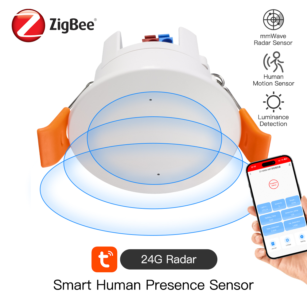 ZigBee MmWave Radar Human Pres - Pir Motion Sensor review and price
