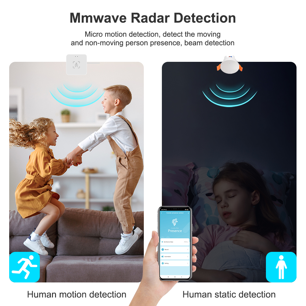 ZigBee MmWave Radar Human Pres - Pir Motion Sensor review and price