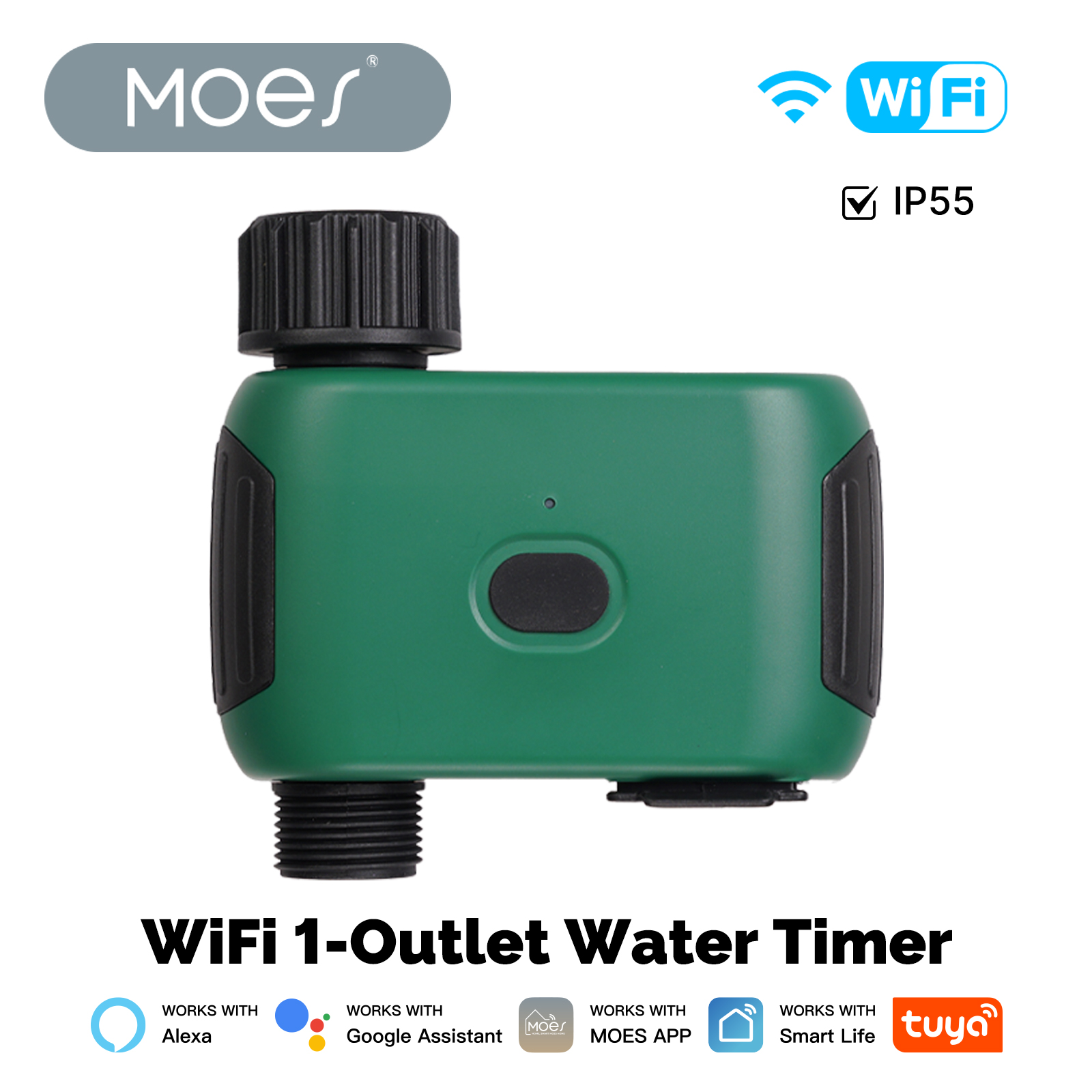 MOES Tuya Smart WiFi 1 Outlet  - Smart Home Assistant review and price