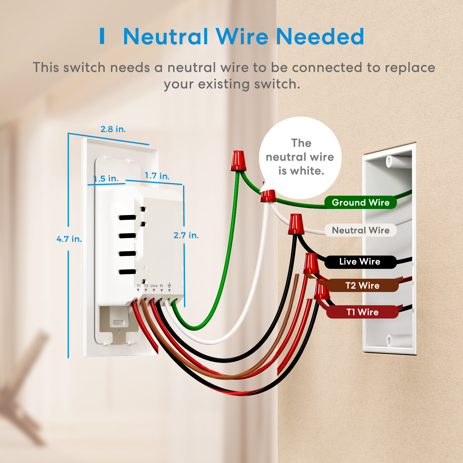 meross HomeKit 3 Way Smart Dim - Smart Home Group review and price