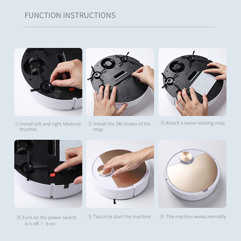 New ES06 Robot Vacuum Cleaner  - Smart Home Floor Plan review and price