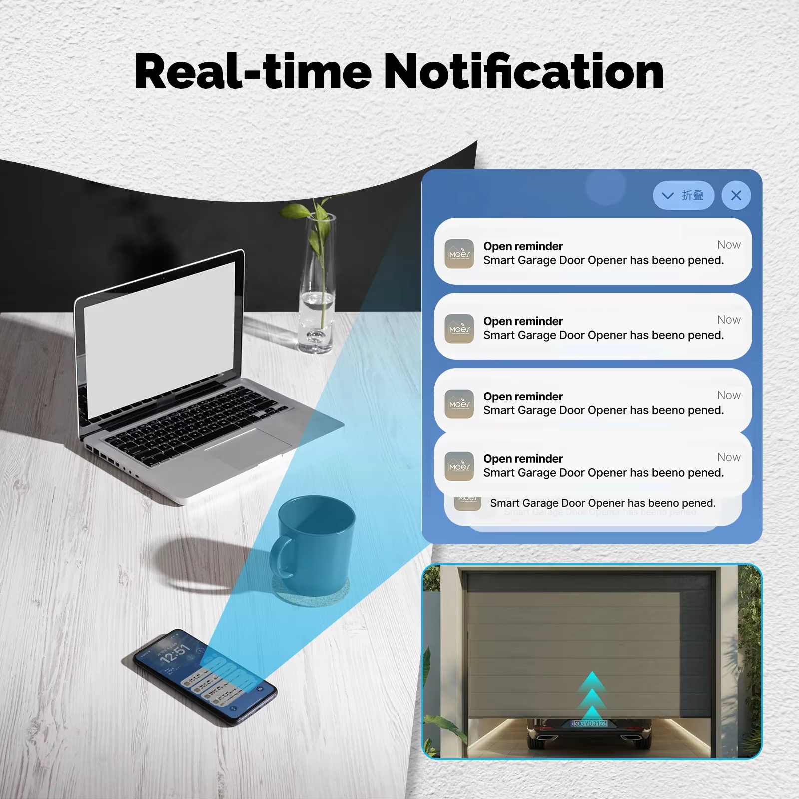 MOES Zigbee Garage Door Contro - Smart Home Assistant review and price