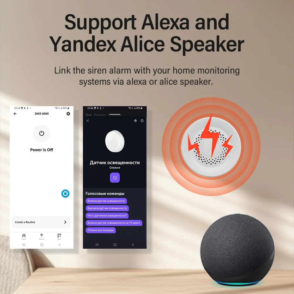 Tuya Zigbee WiFi Siren Alarm F - Smart Home Wifi Hub review and price
